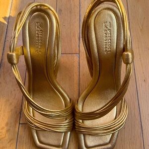 Gold Salma Sandal